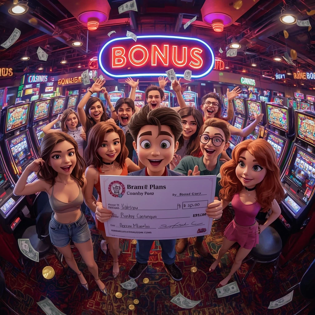 bonus dans les mains d'un homme au Online Bingo Casino