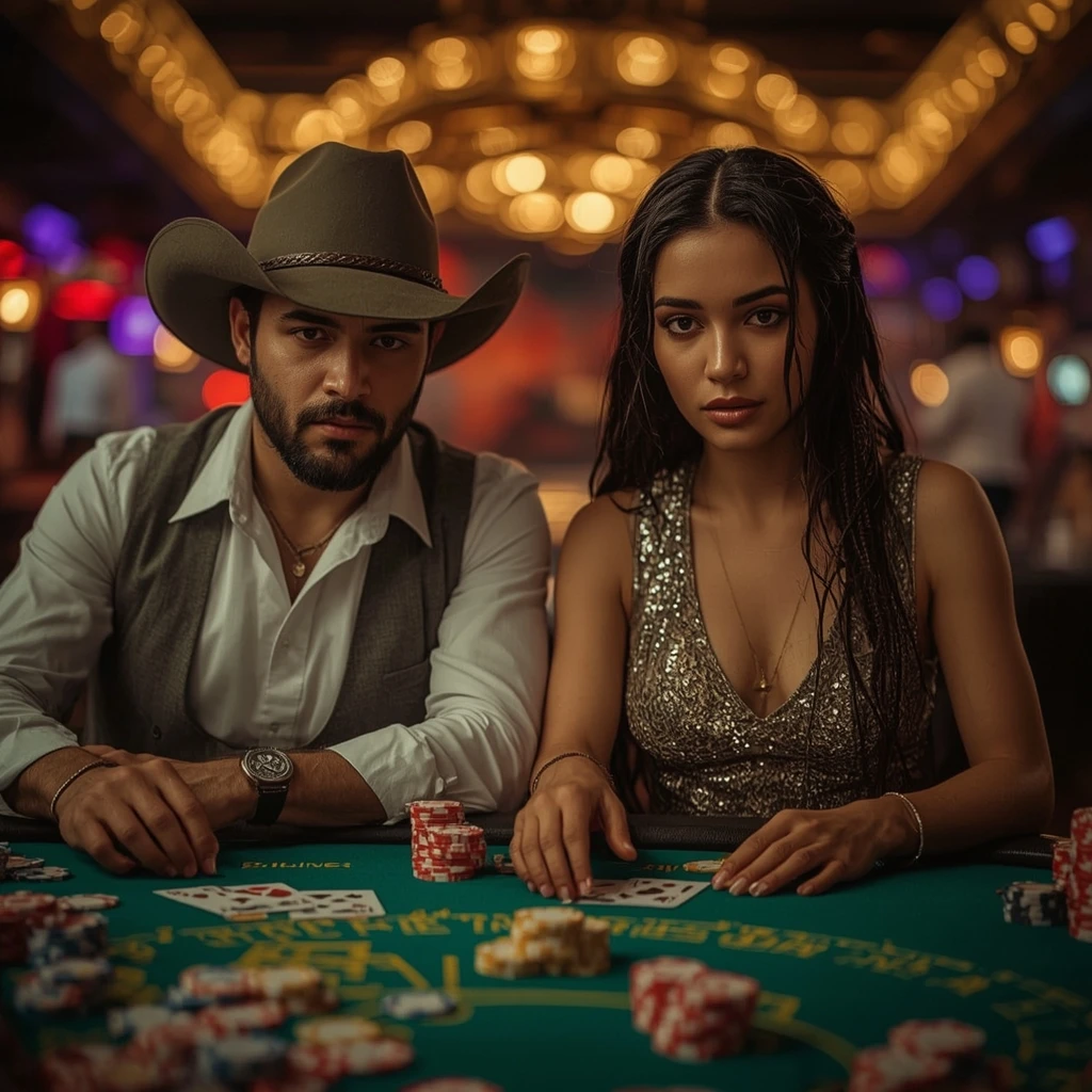 photo de deux joueurs de poker Online Bingo Casino